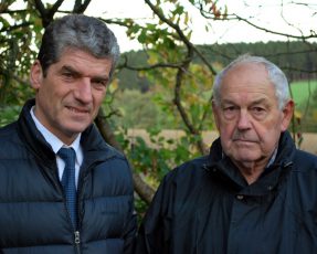 Anwalt Eckhard Gläsker (links) und Heinrich Kuhlmann.