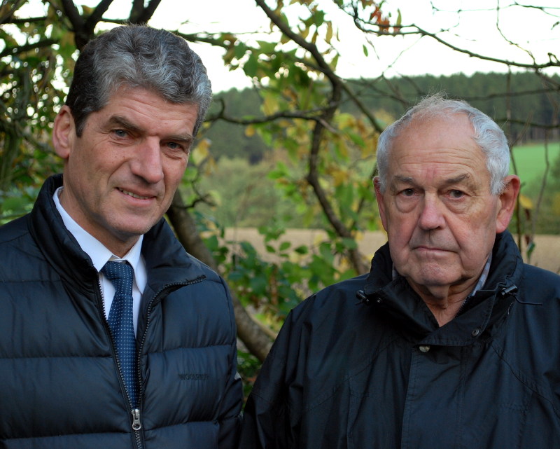 Anwalt Eckhard Gläsker (links) und Heinrich Kuhlmann.